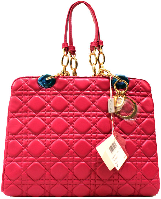 13869288462249 Túi xách hàng hiệu Dior hồng da dê thời trang   HHTXDI01