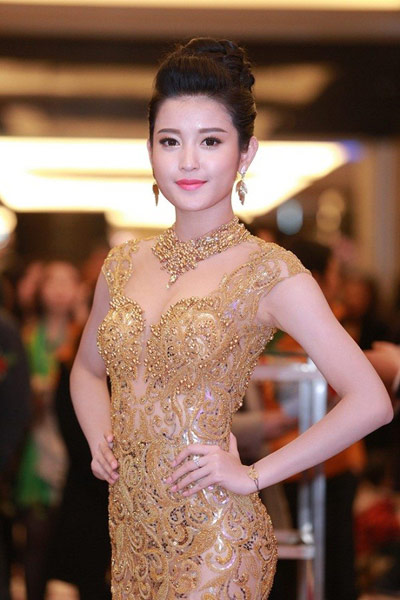 35cf4f8d9d085e54bb46eda293d6268b Á hậu 1 của cuộc thi Hoa hậu Việt Nam 2014.